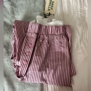 Daily Drills Pointelle Layered Resort Pants